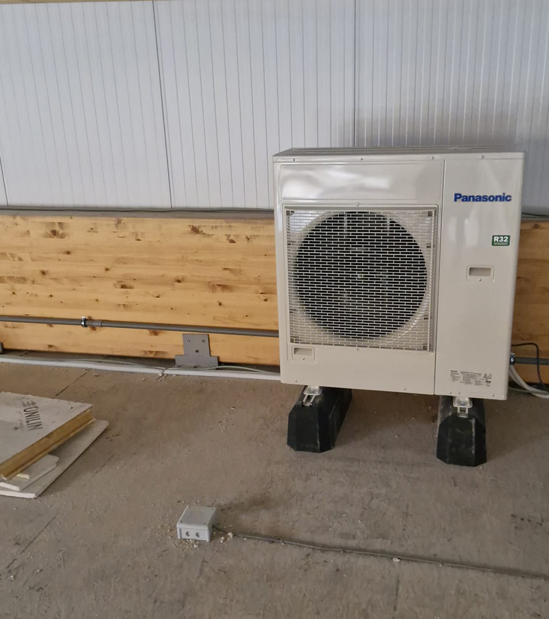Airco voor landschapsbureau