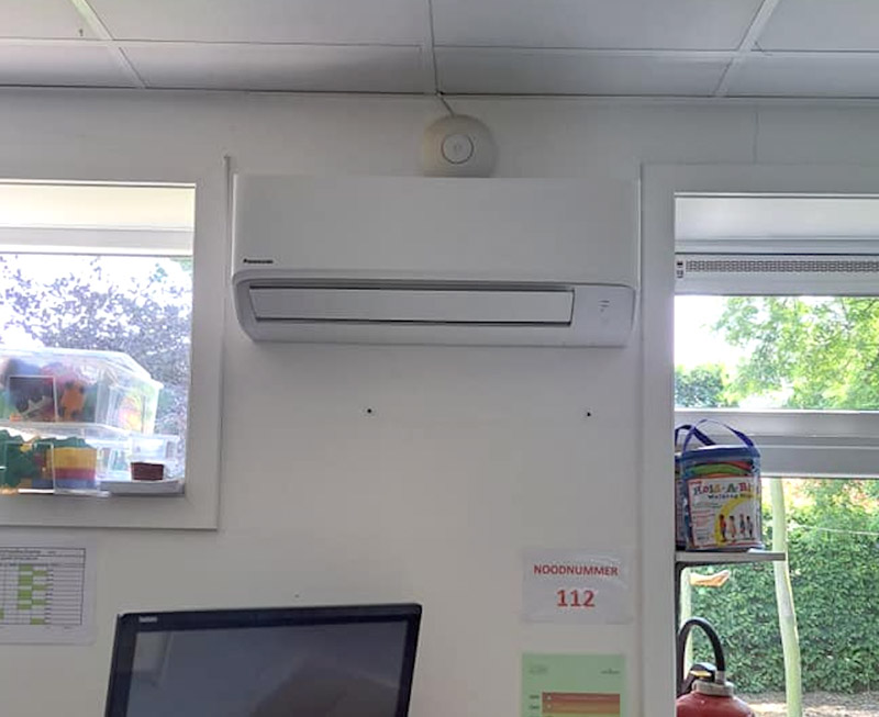 Airco crèche Kortrijk