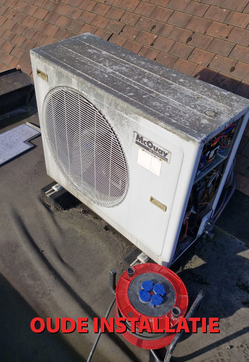 Airco renovatie te Kortrijk, West-Vlaanderen