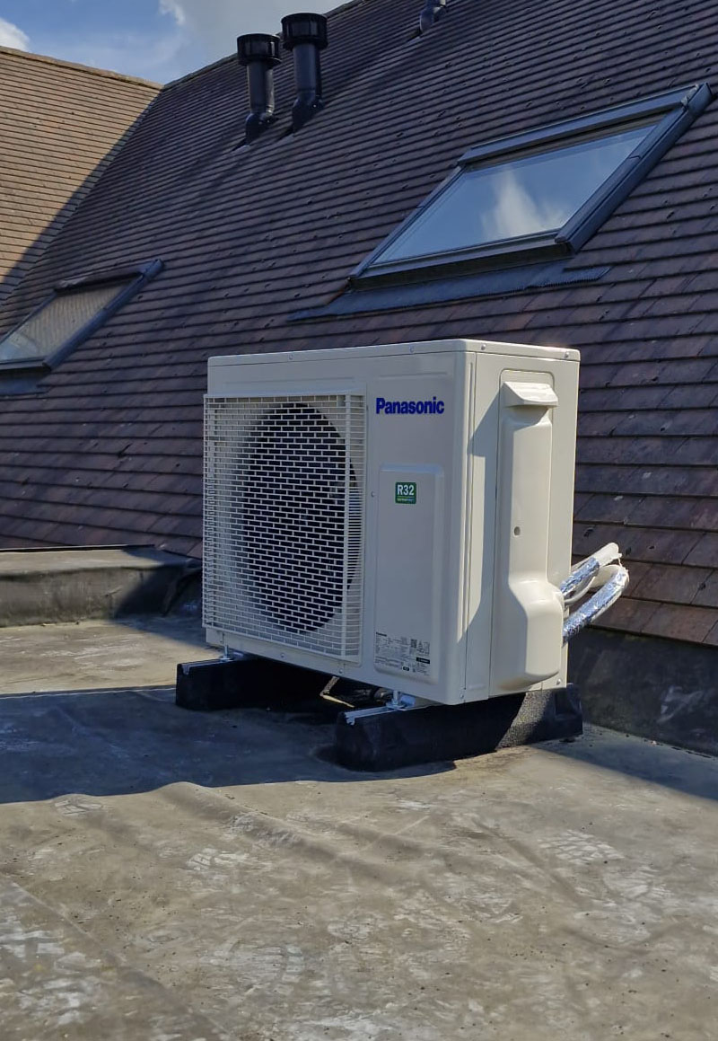 Airco renovatie te Kortrijk, West-Vlaanderen