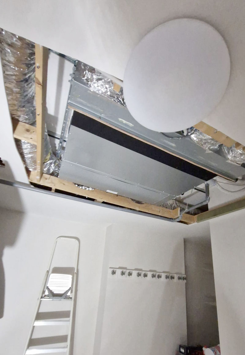 Airco renovatie te Kortrijk, West-Vlaanderen