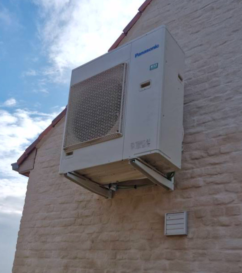 Airco vakantiewoning Zonnebeke