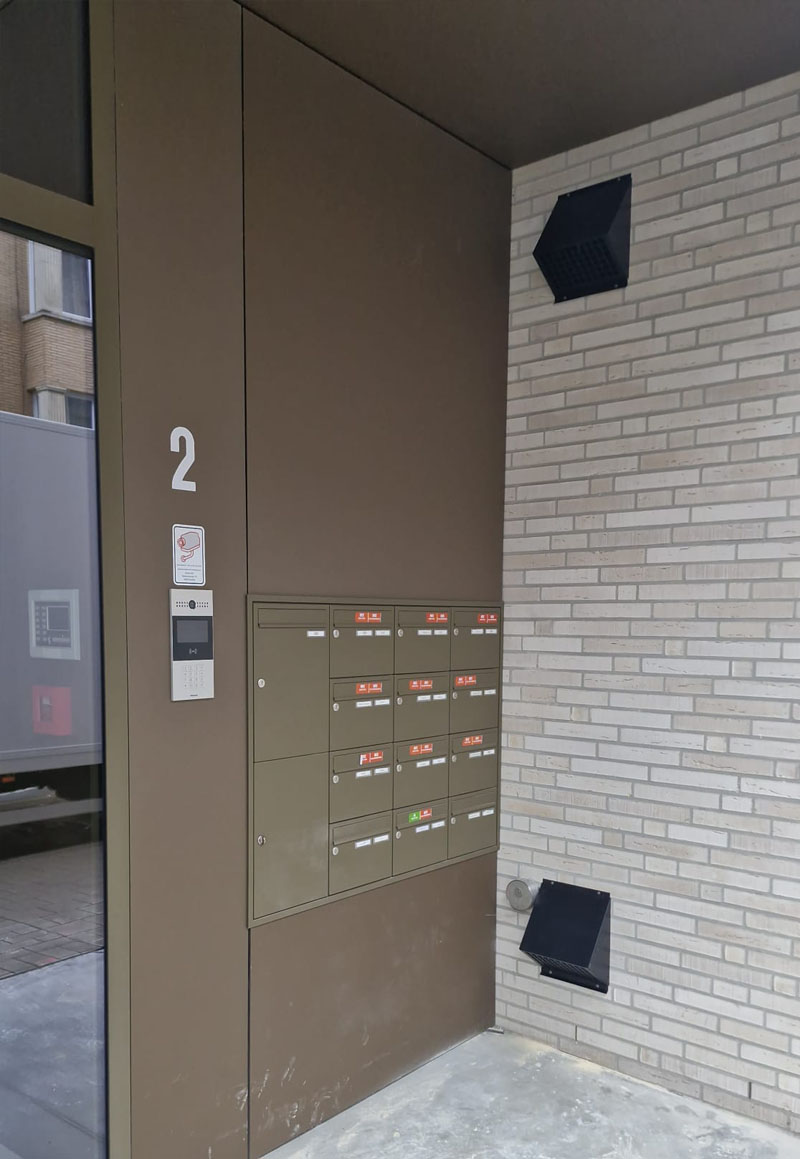 Ventilatie en Airco voor een landschapsbureau te Kortrijk