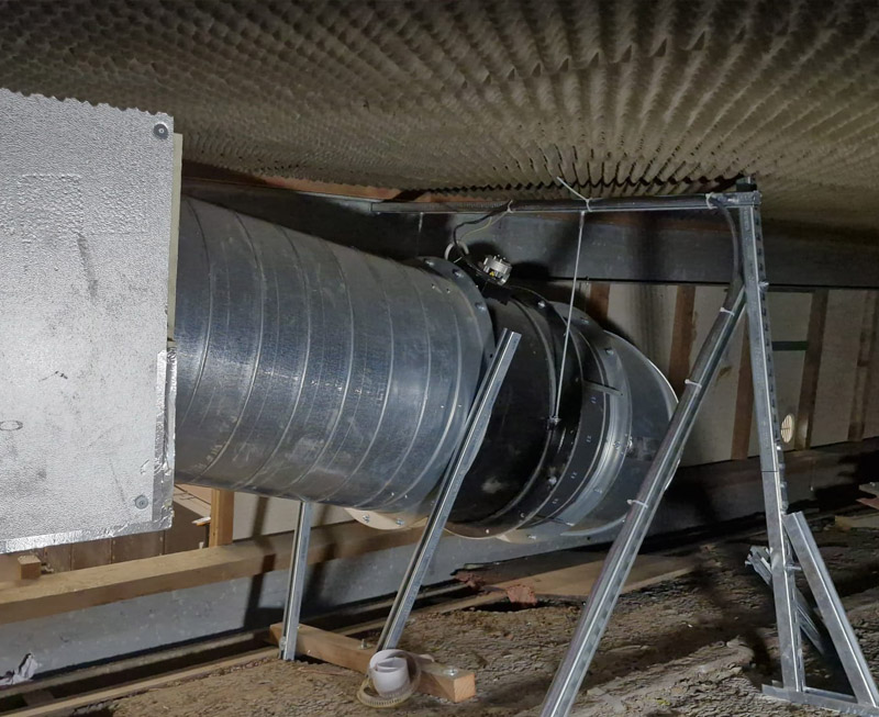 Ventilatie systeem voor KKG Kortrijk
