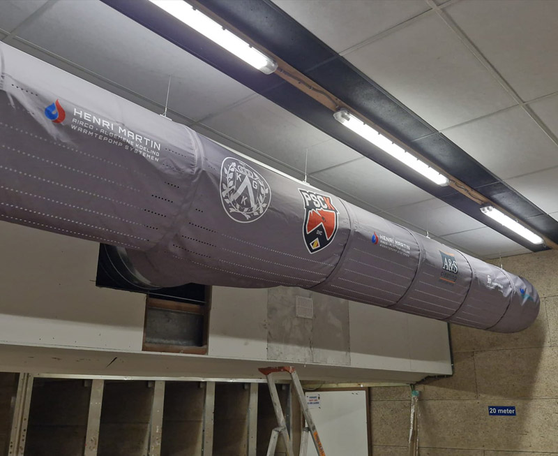 Ventilatie systeem voor KKG Kortrijk