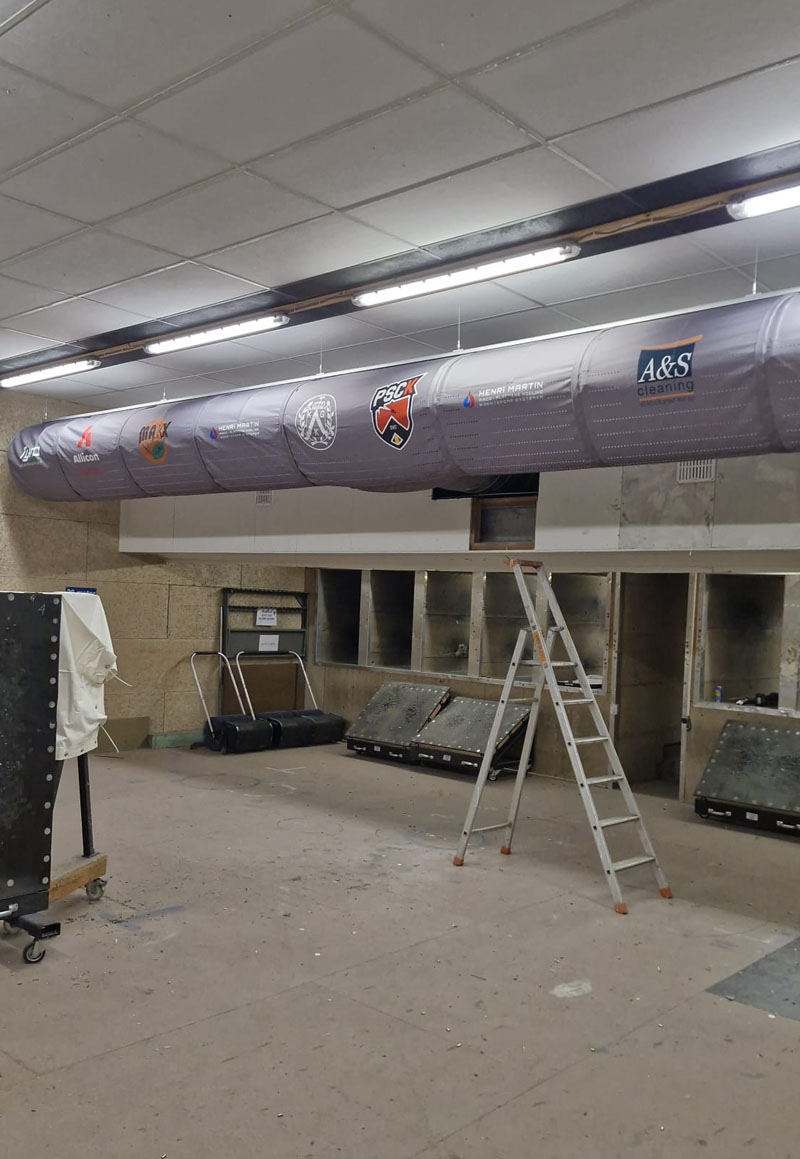 Ventilatie systeem voor KKG Kortrijk
