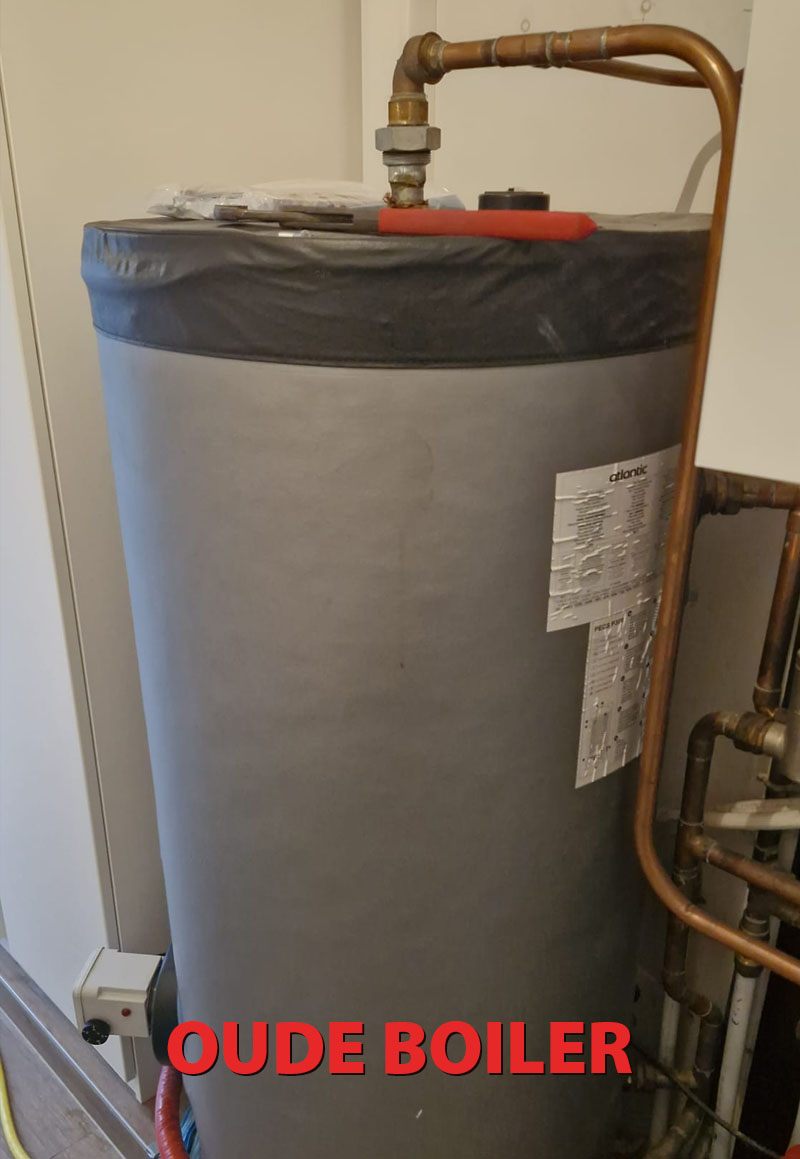 Vervangen boiler door warmtepompboiler te Wingene