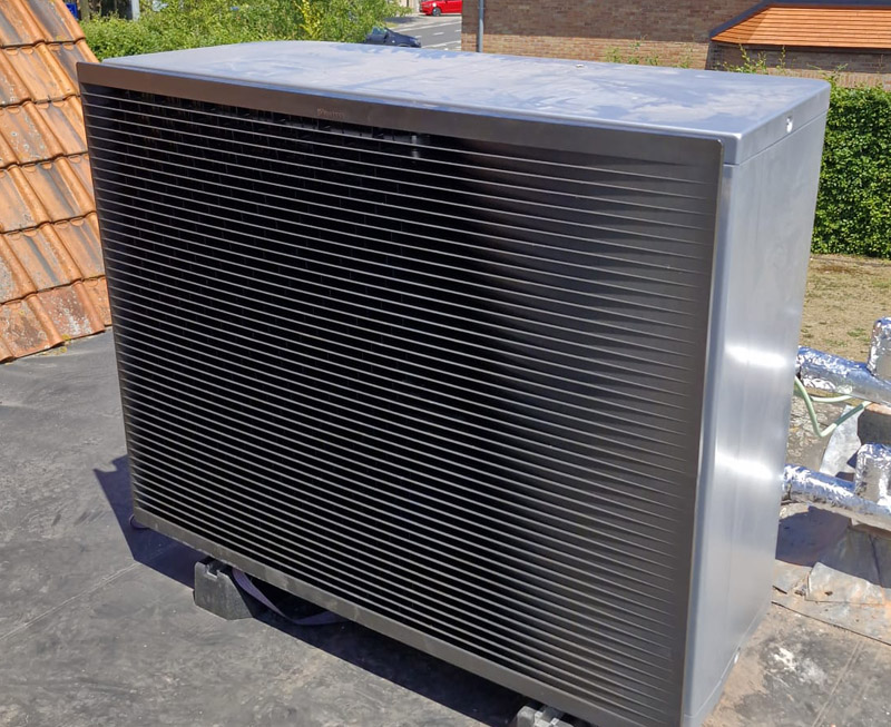 Warmtepomp installatie Jabbeke